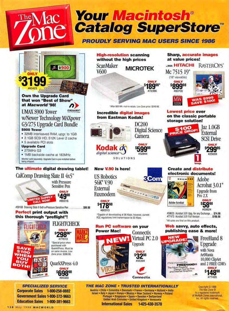 MacWorld9805May1998 — page 134
