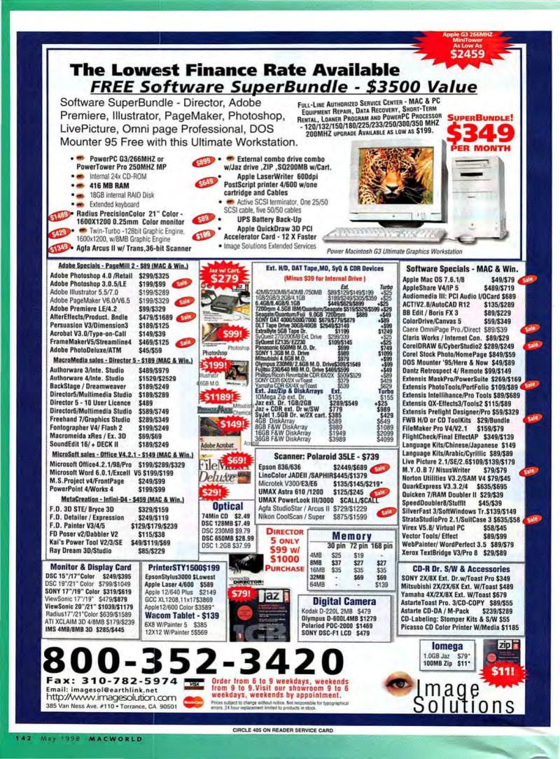 MacWorld9805May1998 — page 150