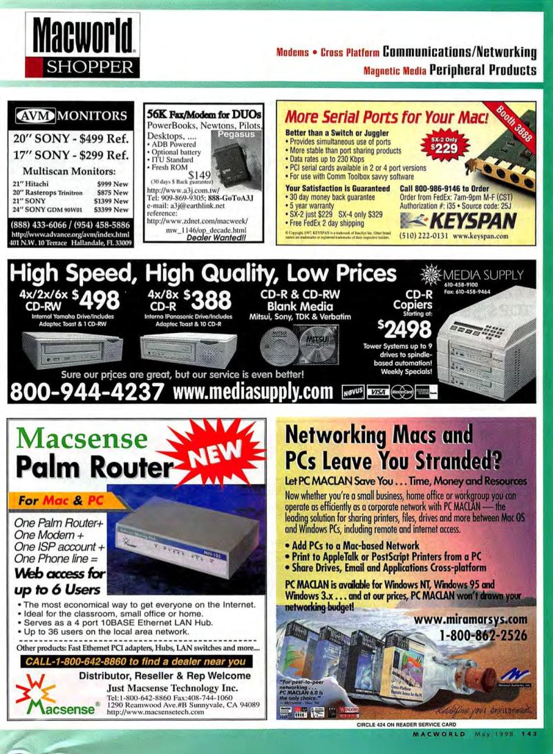 MacWorld9805May1998 — page 151