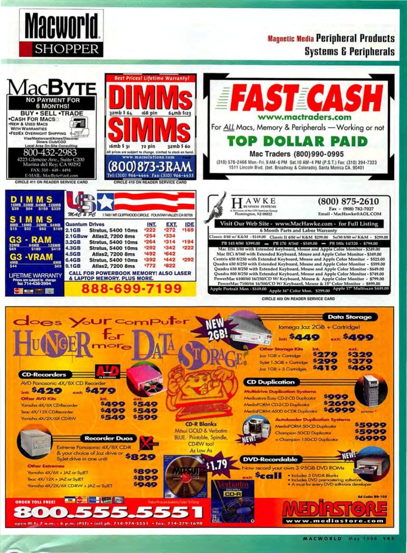 MacWorld9805May1998 — page 153