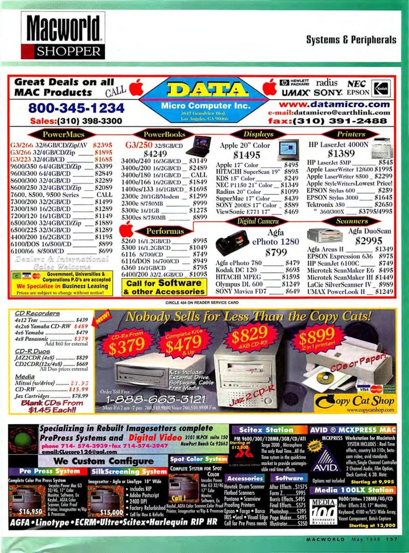 MacWorld9805May1998 — page 167