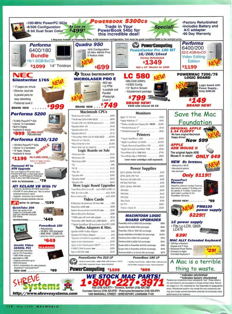 MacWorld9805May1998 — page 168