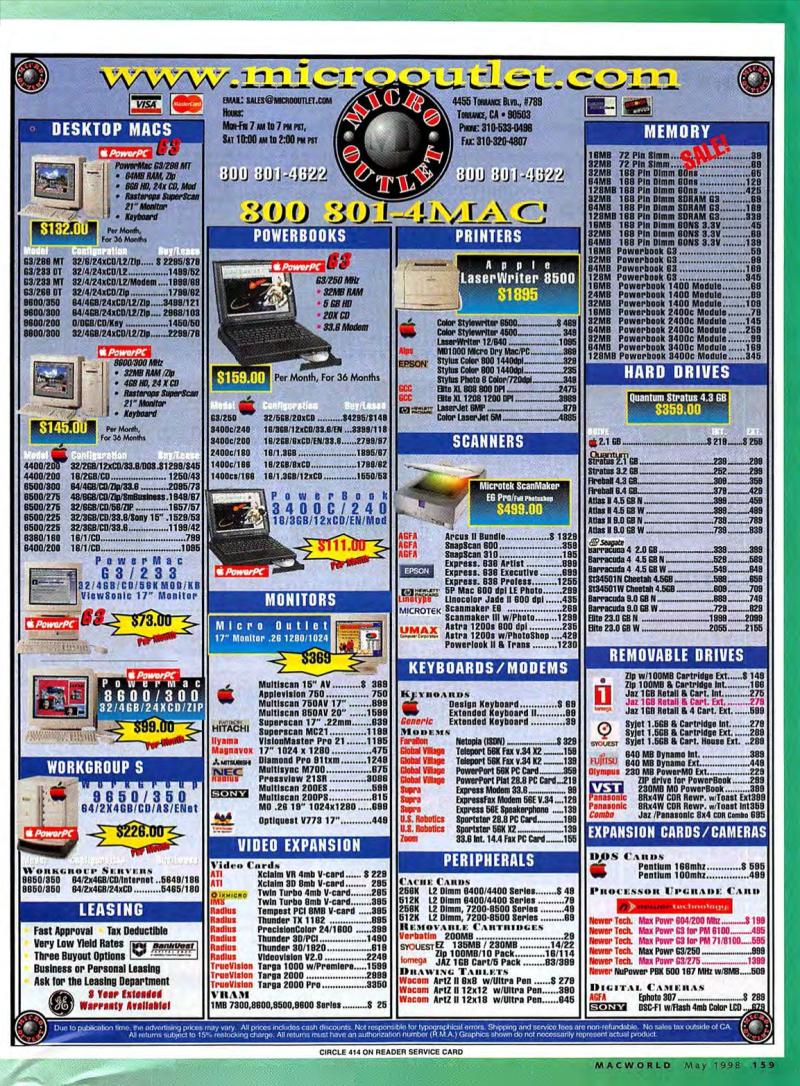 MacWorld9805May1998 — page 169