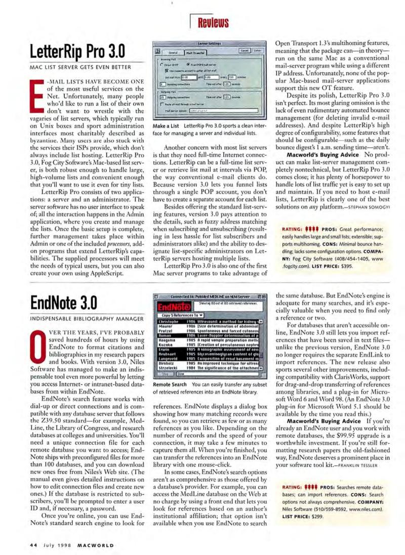 MacWorld9807July1998 — page 50