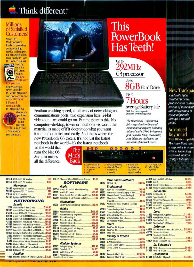 MacWorld9809September1998 — page 22