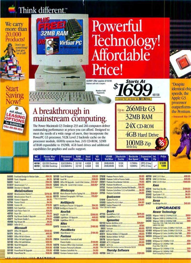MacWorld9809September1998 — page 24