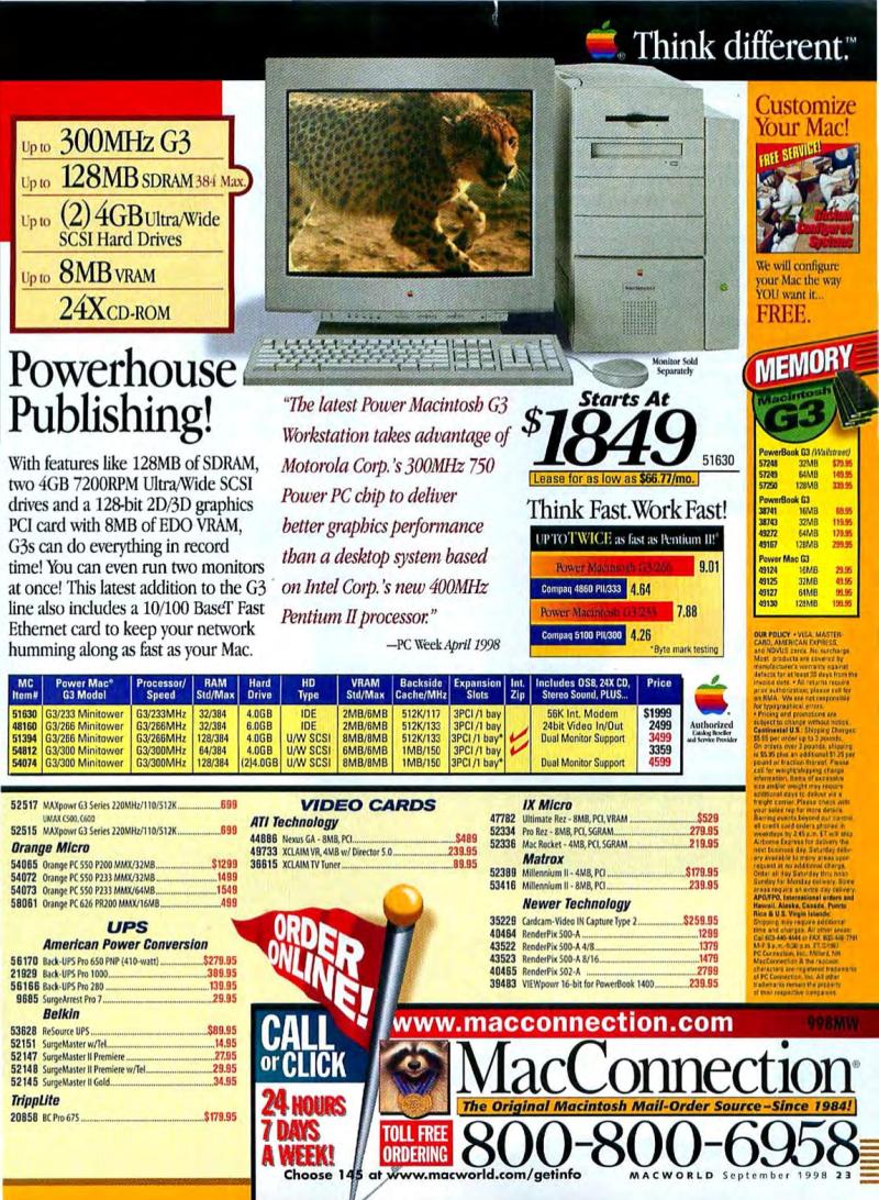 MacWorld9809September1998 — page 25