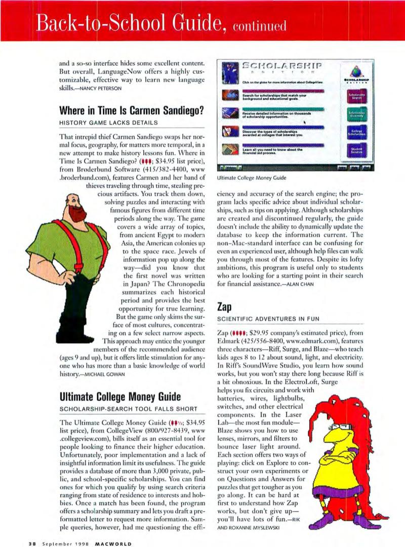 MacWorld9809September1998 — page 40