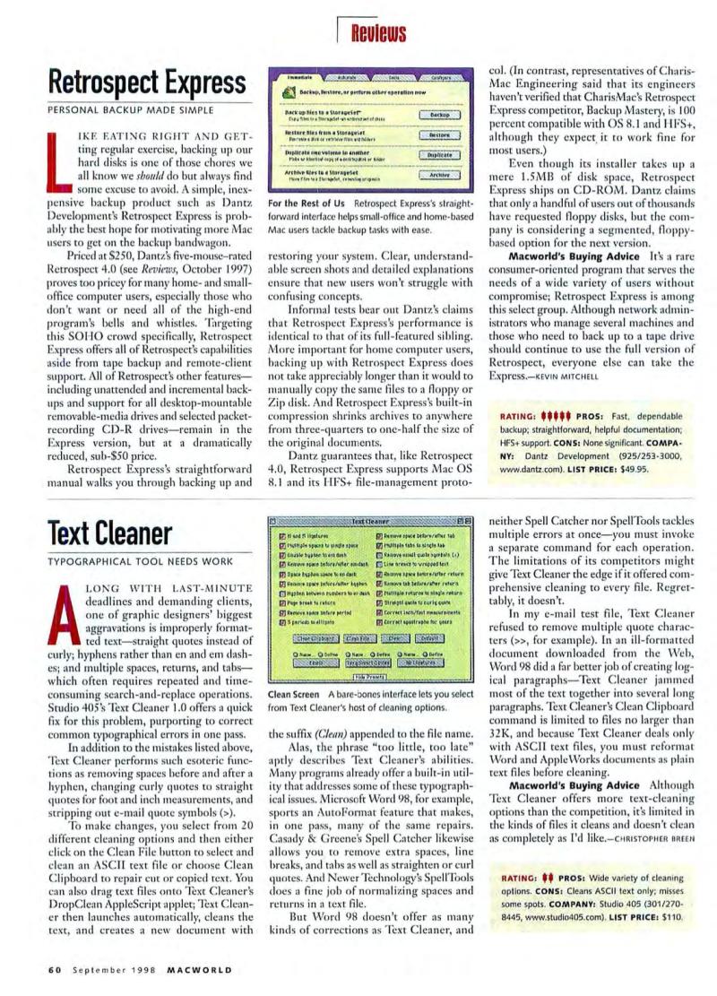 MacWorld9809September1998 — page 54