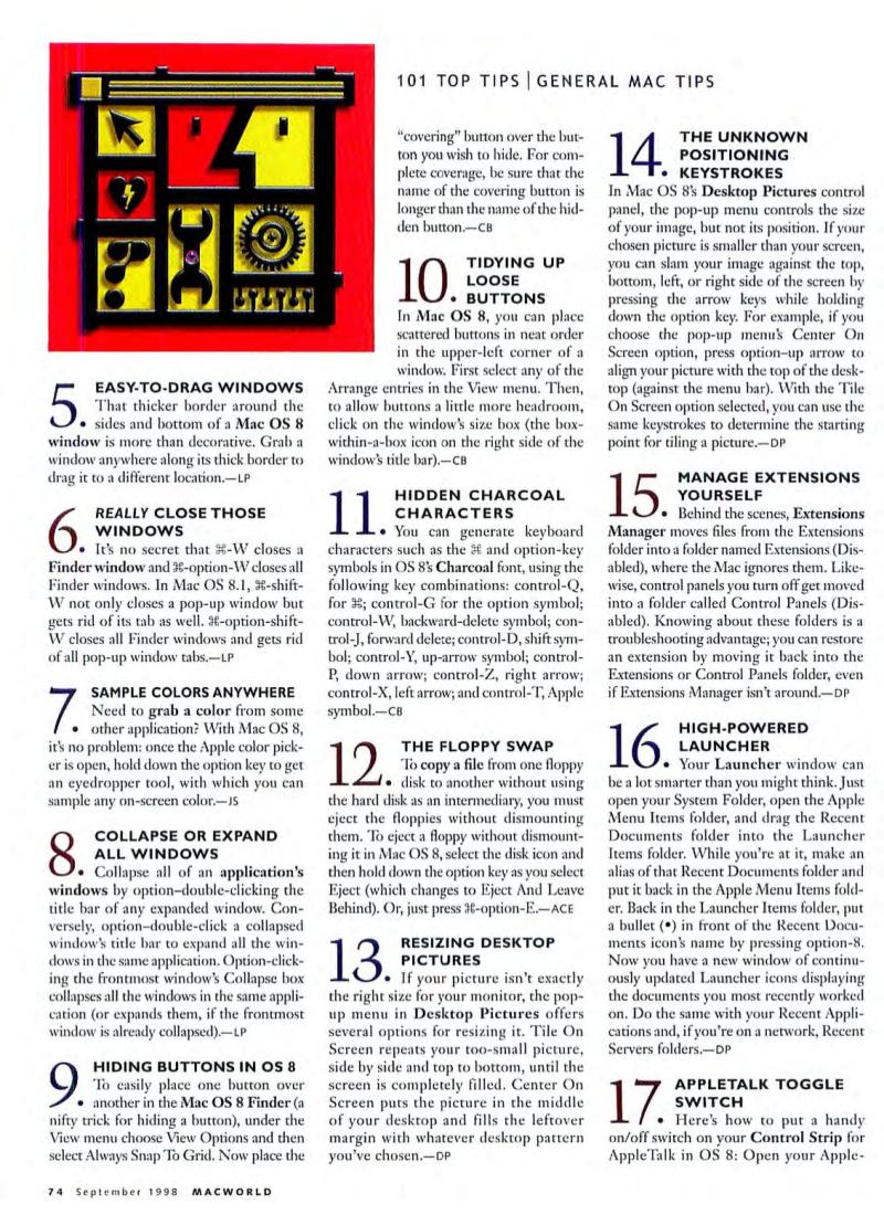MacWorld9809September1998 — page 68