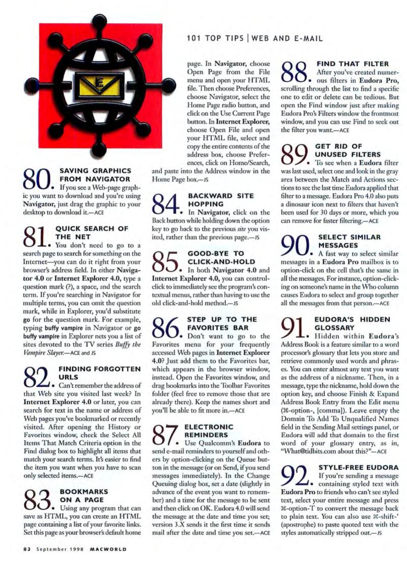 MacWorld9809September1998 — page 76