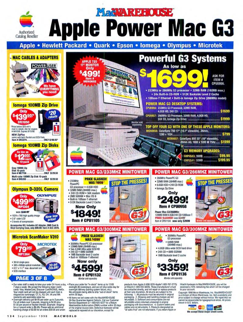 MacWorld9809September1998 — page 128