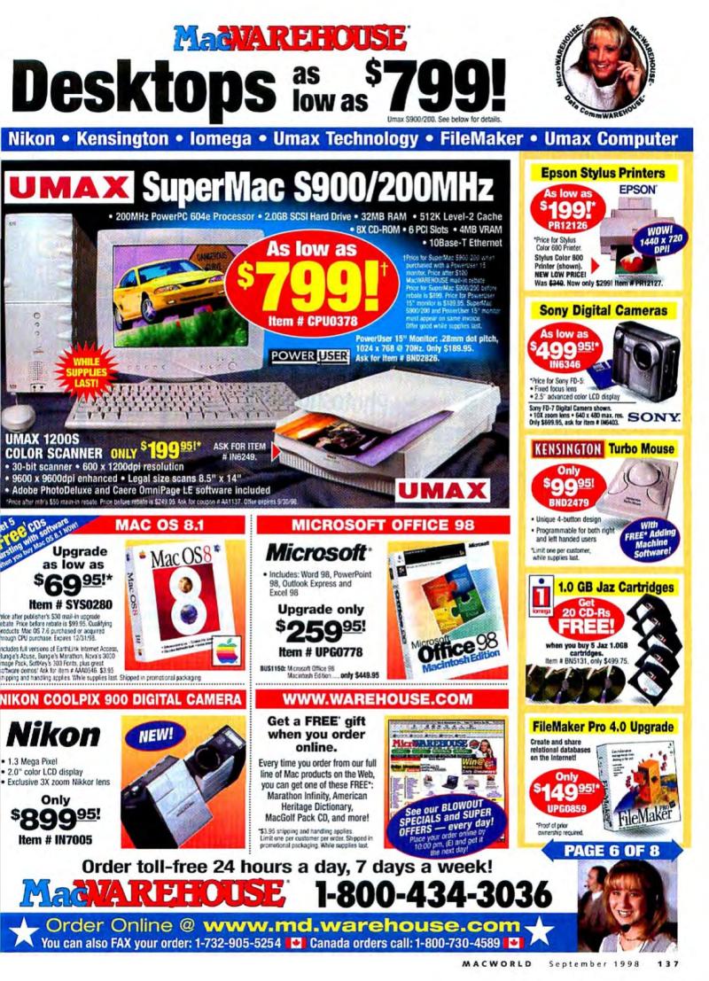 MacWorld9809September1998 — page 131