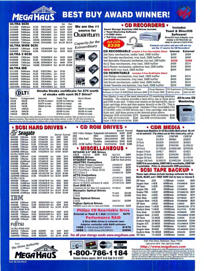 MacWorld9809September1998 — page 134