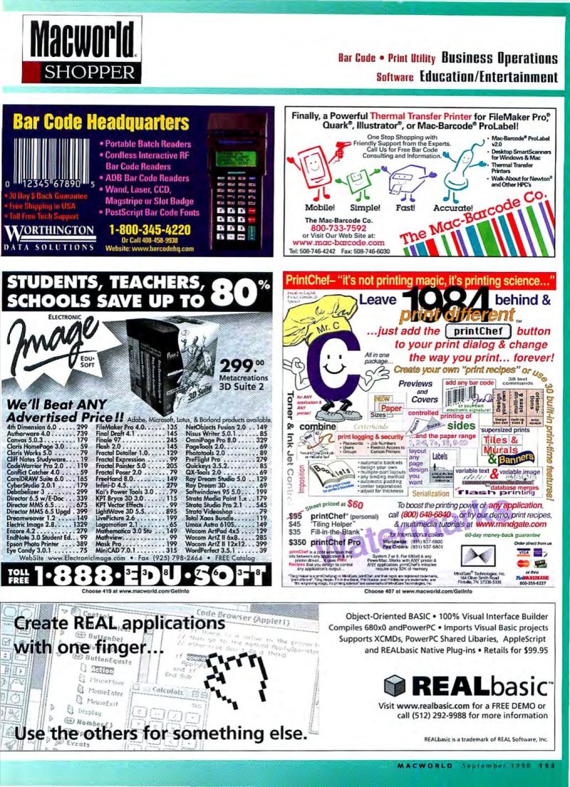 MacWorld9809September1998 — page 149
