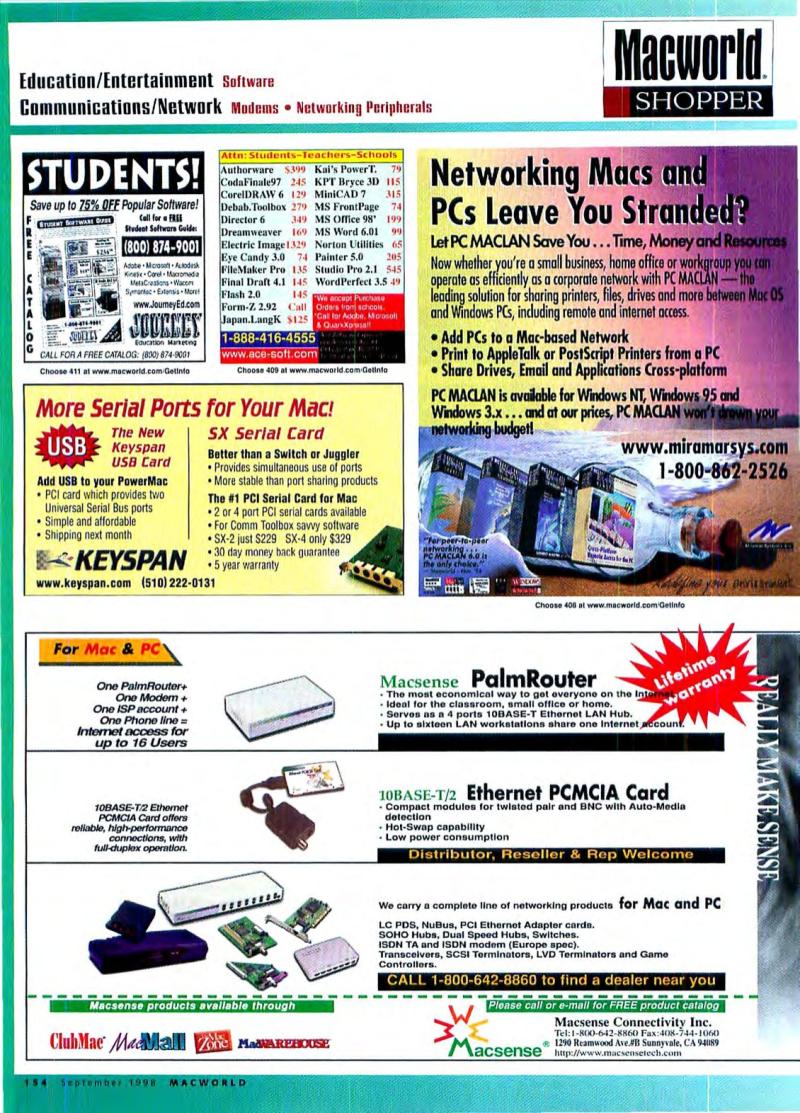 MacWorld9809September1998 — page 150