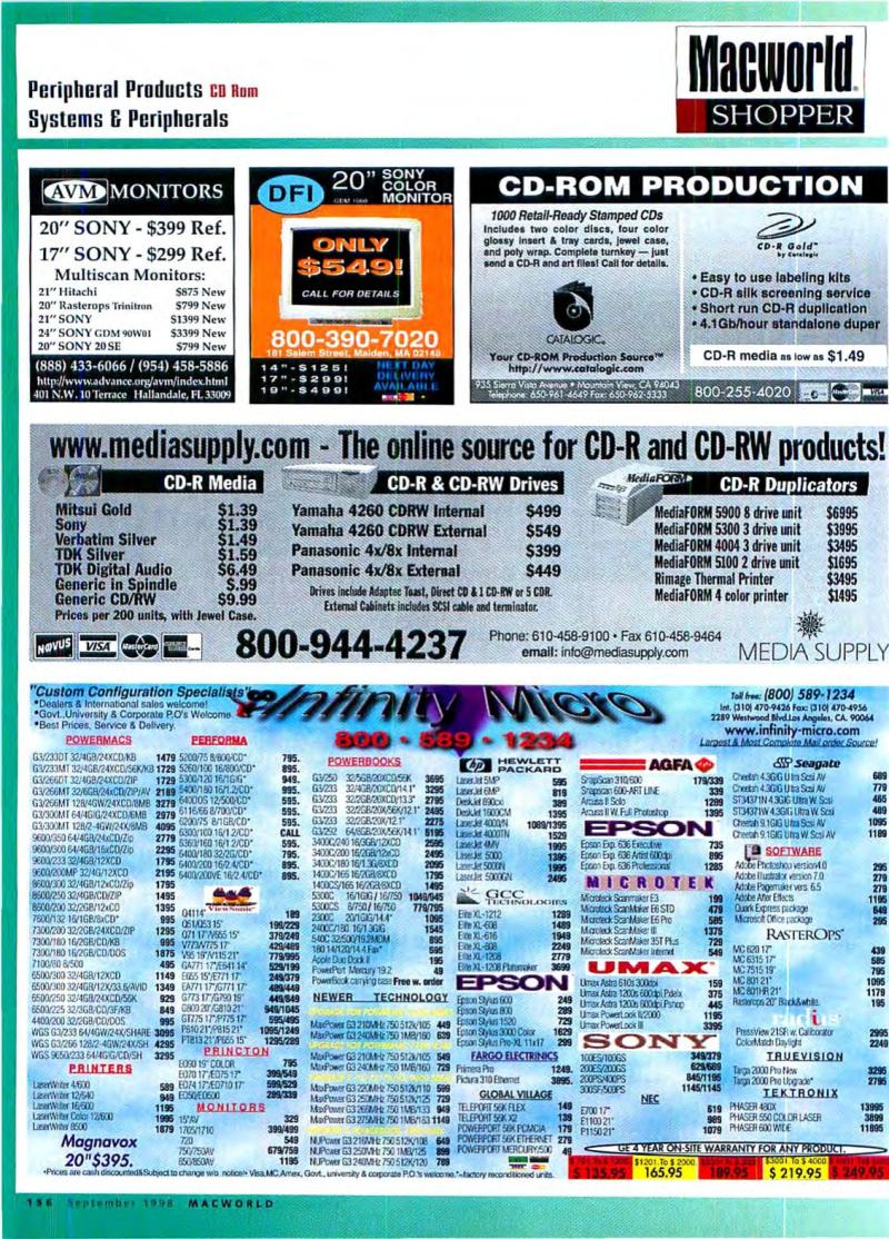 MacWorld9809September1998 — page 152