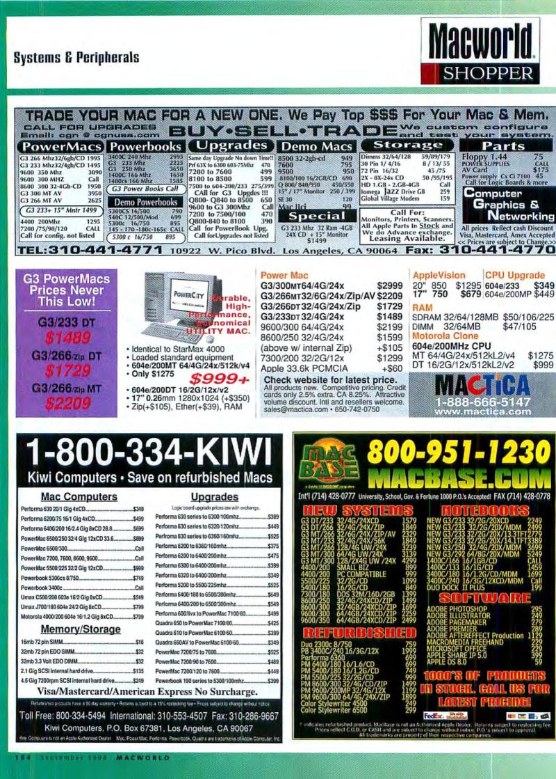 MacWorld9809September1998 — page 160