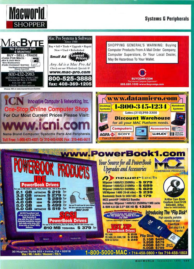 MacWorld9809September1998 — page 161