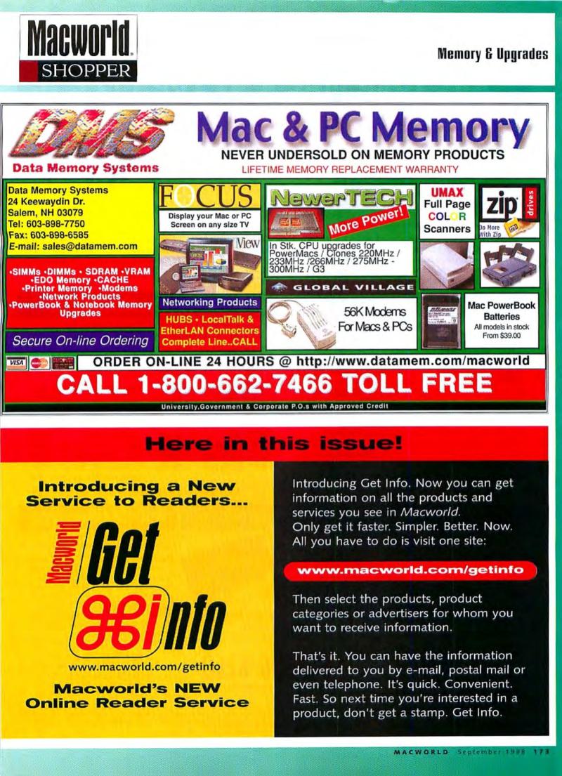 MacWorld9809September1998 — page 169