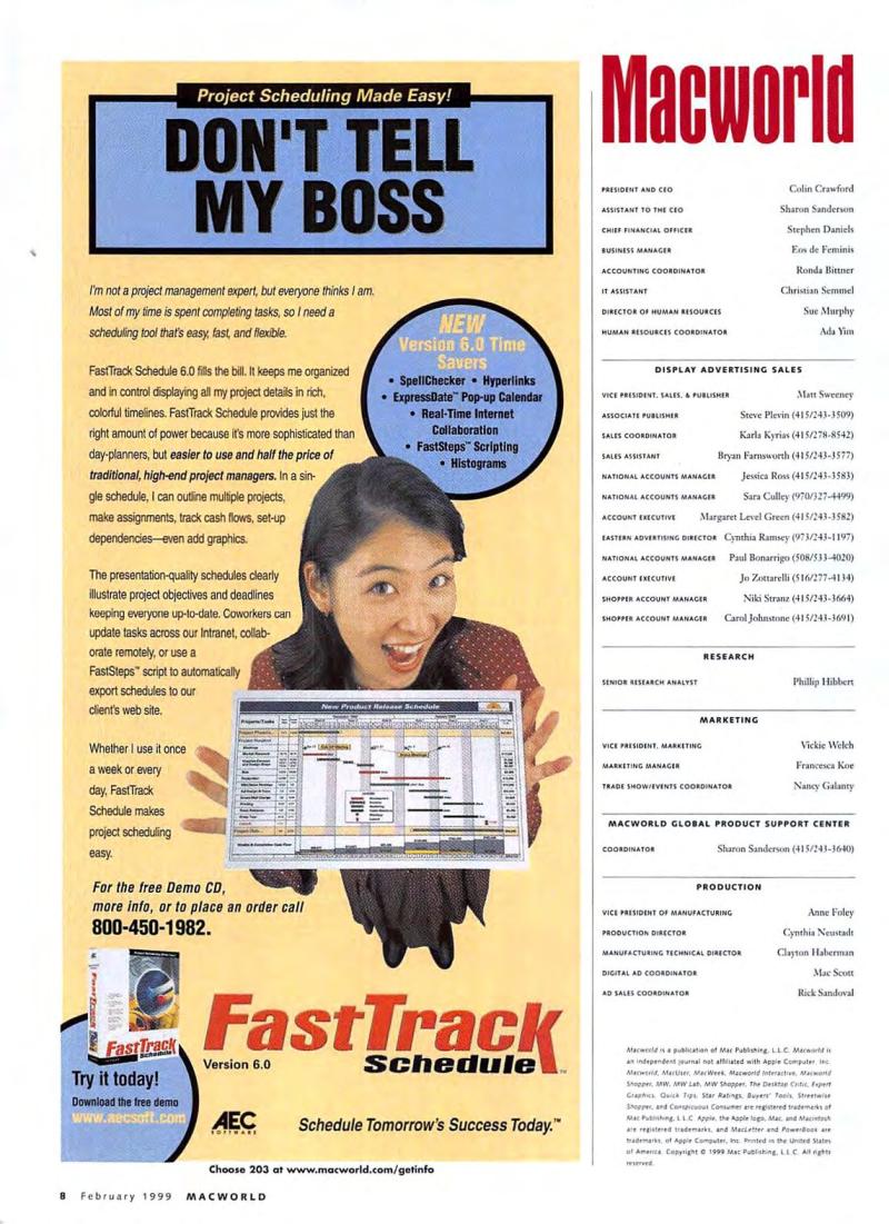 MacWorld9902February1999 — page 10