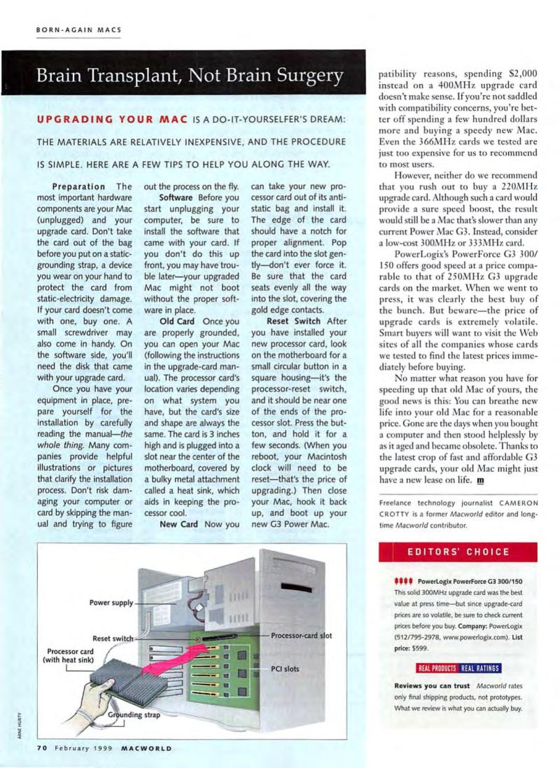 MacWorld9902February1999 — page 76