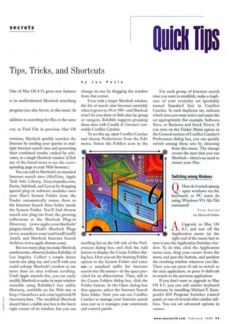 MacWorld9902February1999 — page 101