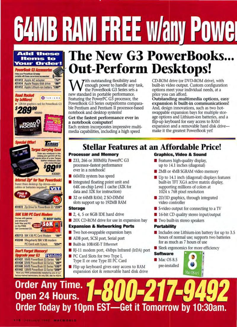 MacWorld9902February1999 — page 126