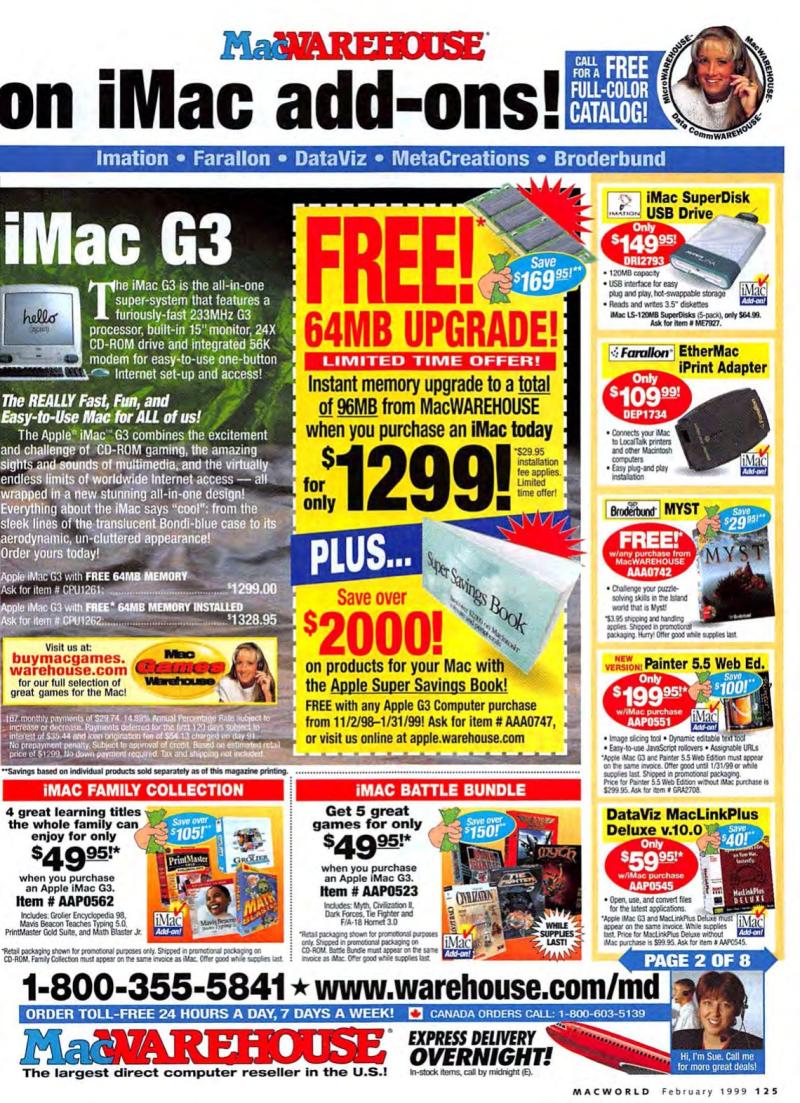 MacWorld9902February1999 — page 135