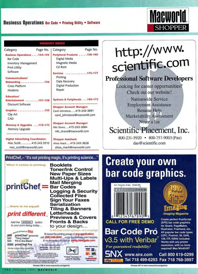 MacWorld9902February1999 — page 164