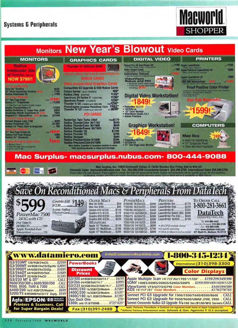 MacWorld9902February1999 — page 182