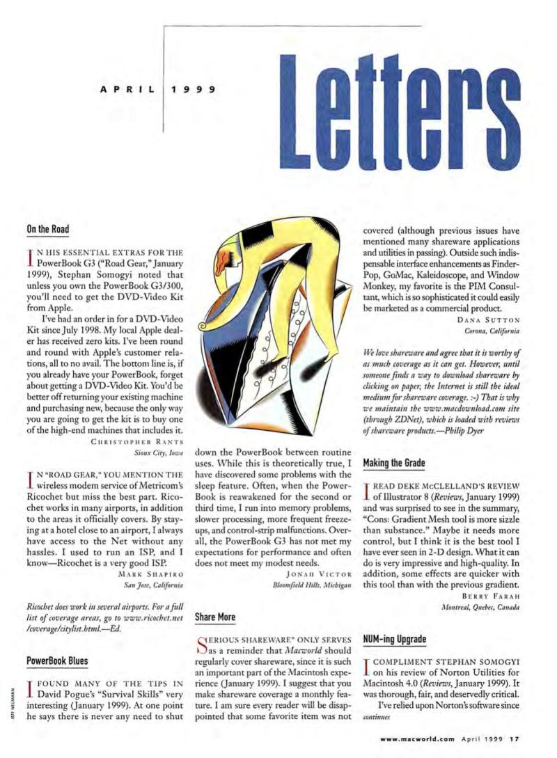 MacWorld9904April1999 — page 19