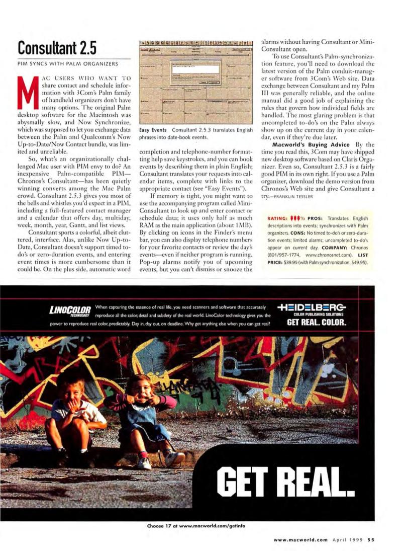 MacWorld9904April1999 — page 57