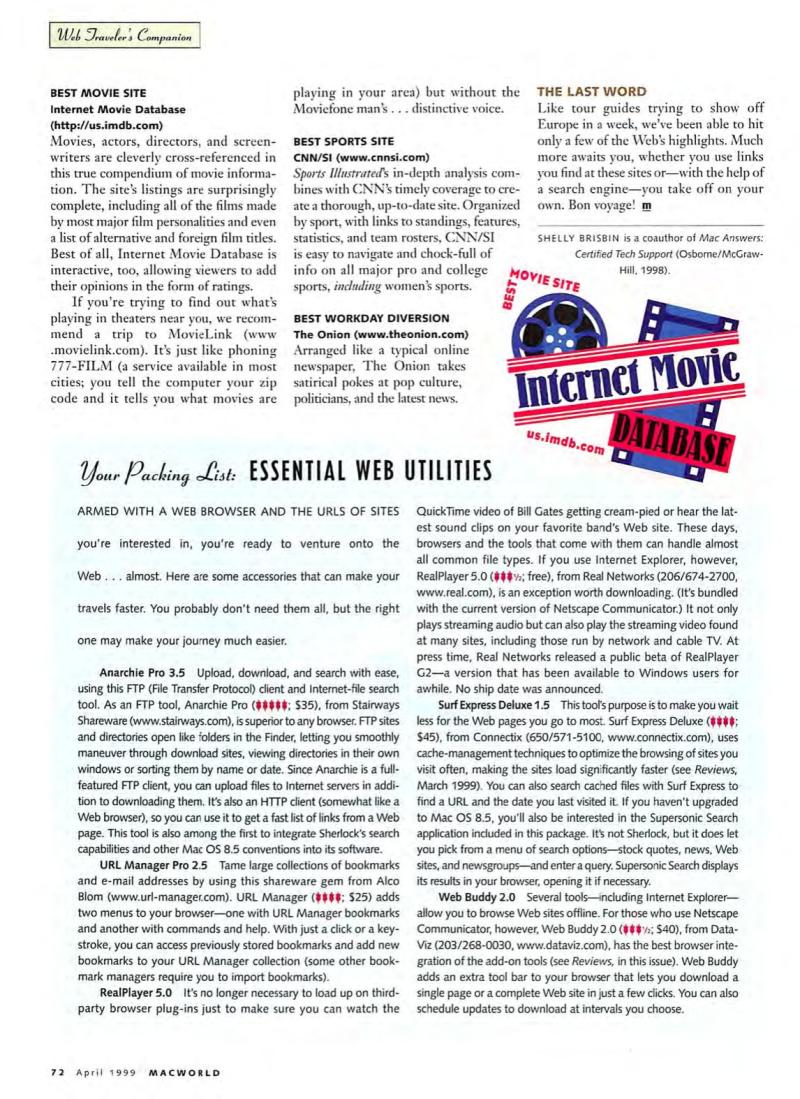 MacWorld9904April1999 — page 76