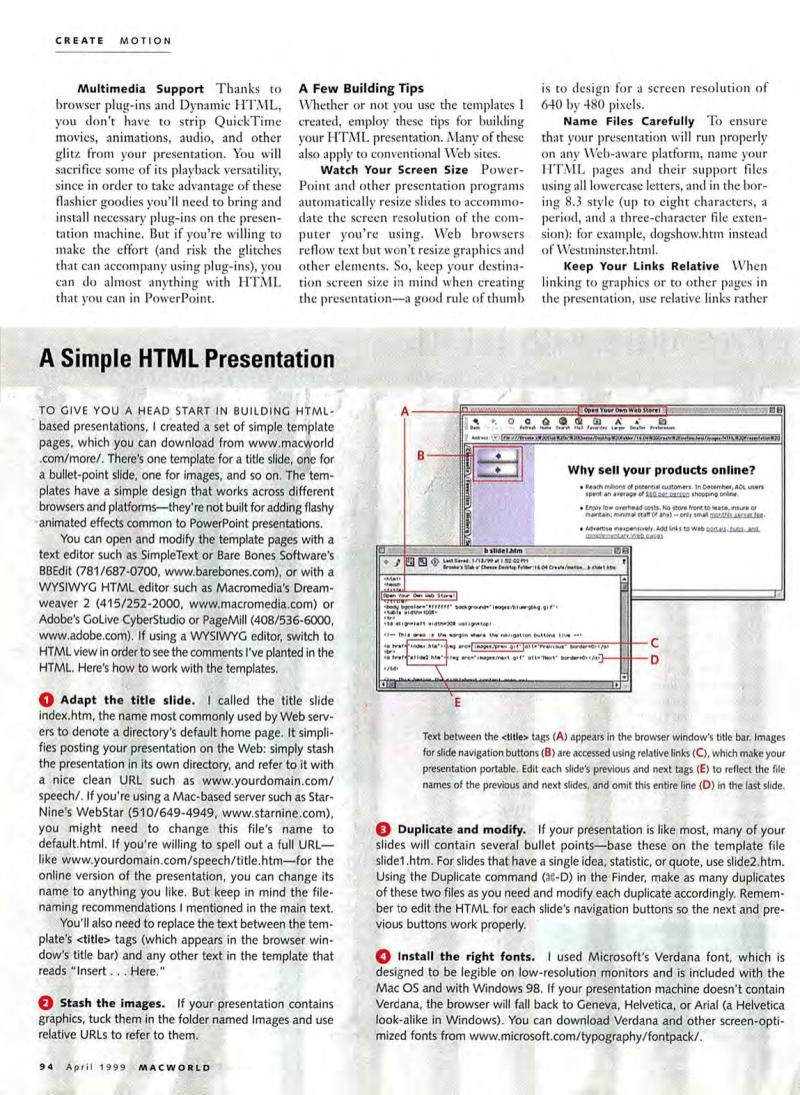 MacWorld9904April1999 — page 98