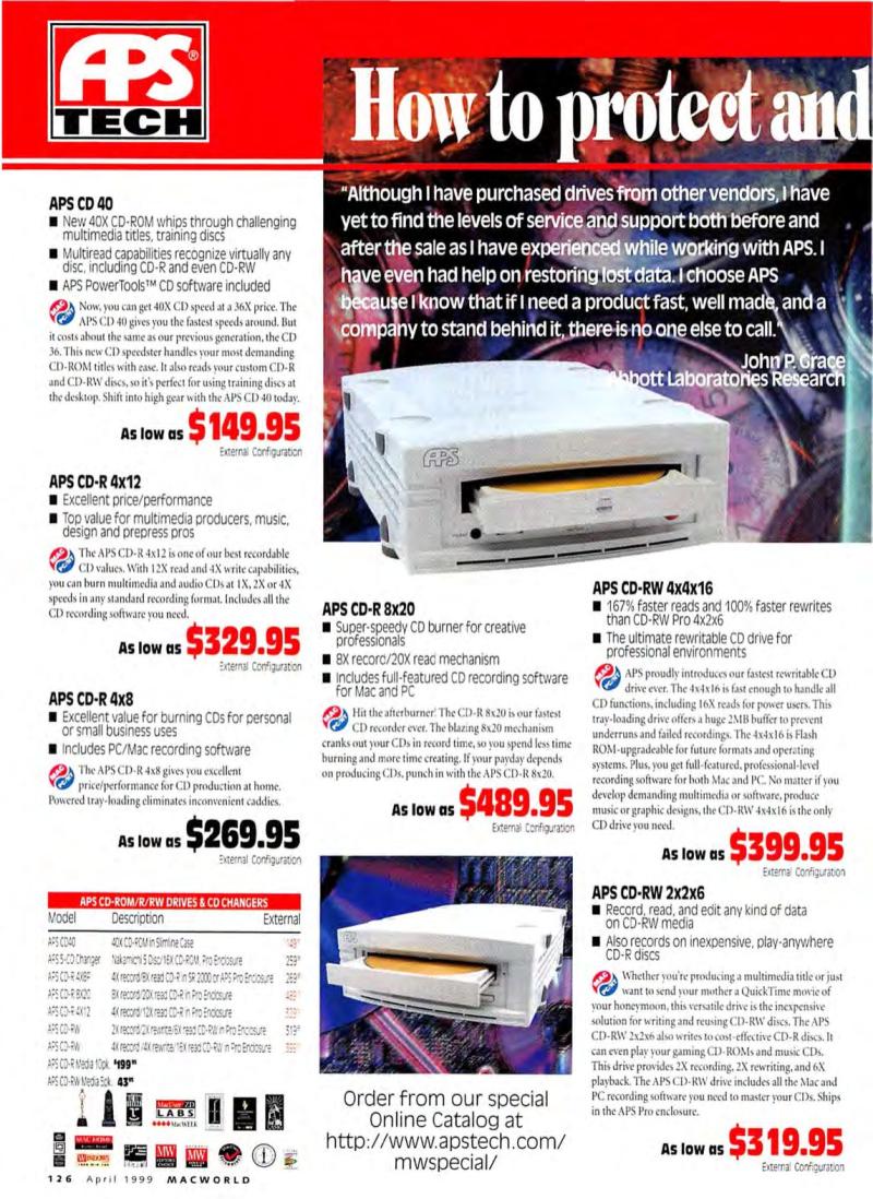 MacWorld9904April1999 — page 132