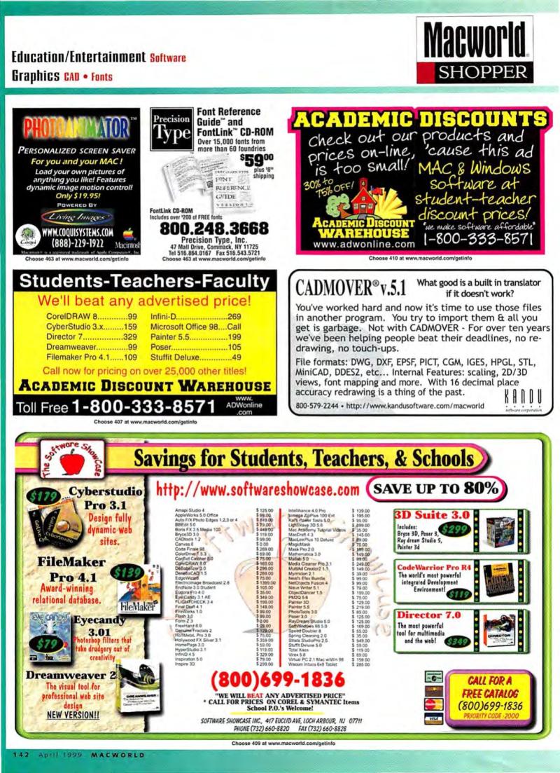 MacWorld9904April1999 — page 148