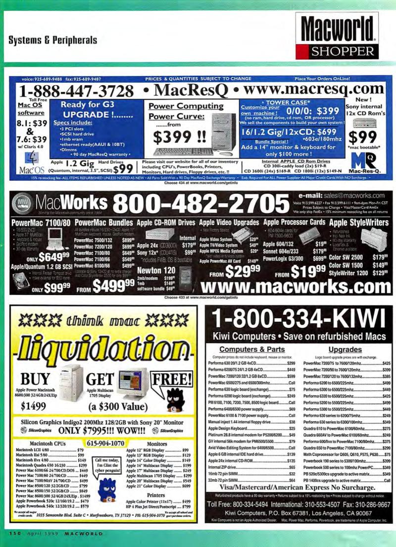 MacWorld9904April1999 — page 156