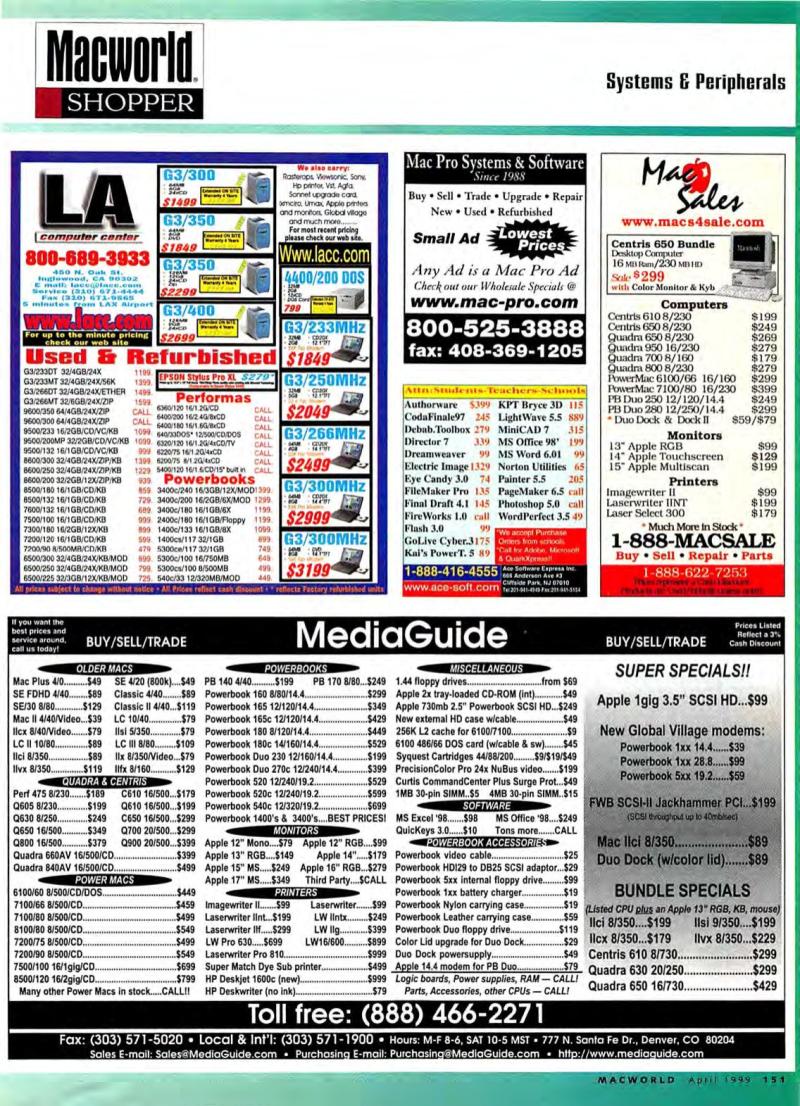 MacWorld9904April1999 — page 157