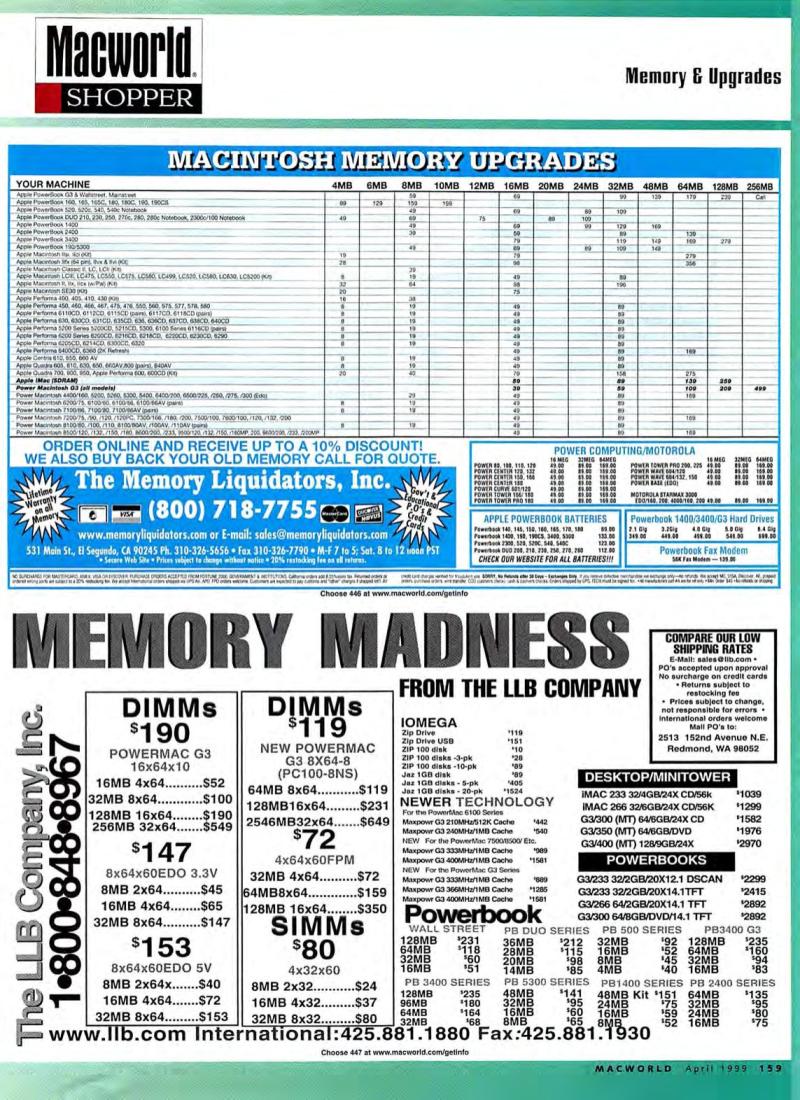 MacWorld9904April1999 — page 165
