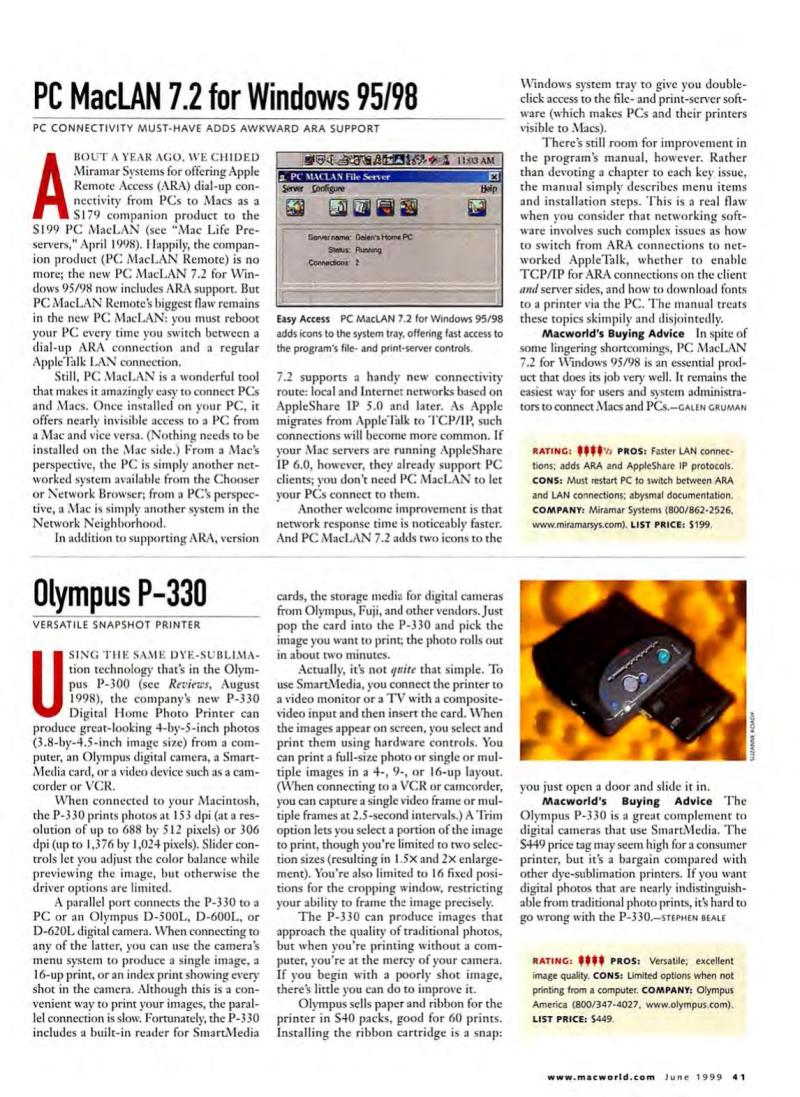 MacWorld9906June1999 — page 45