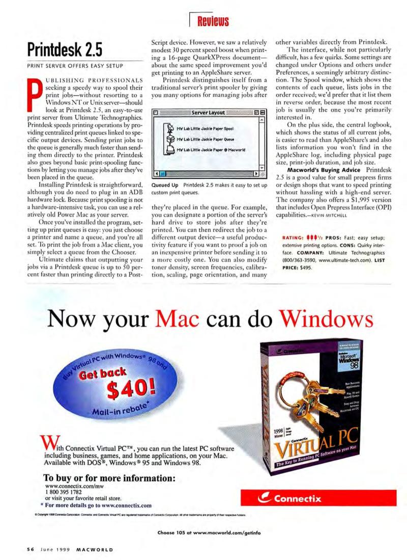 MacWorld9906June1999 — page 60