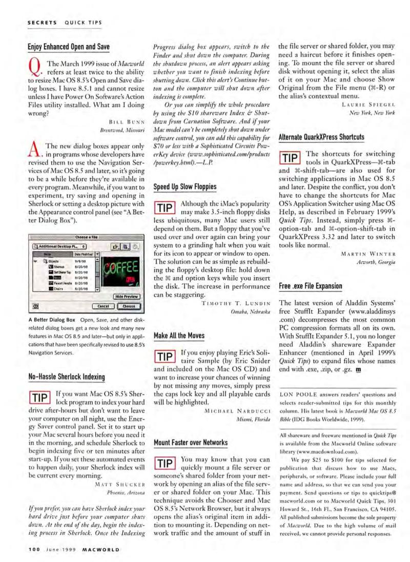 MacWorld9906June1999 — page 106