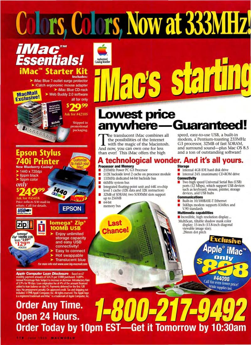 MacWorld9906June1999 — page 126
