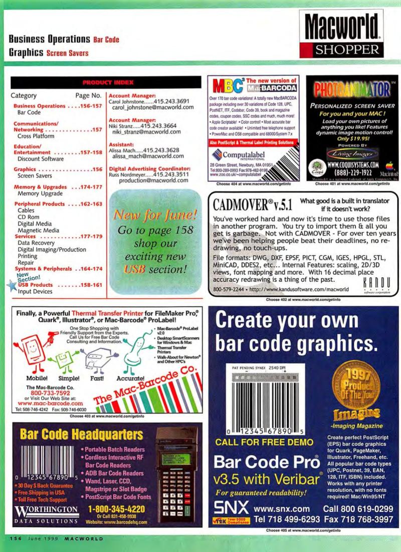 MacWorld9906June1999 — page 164