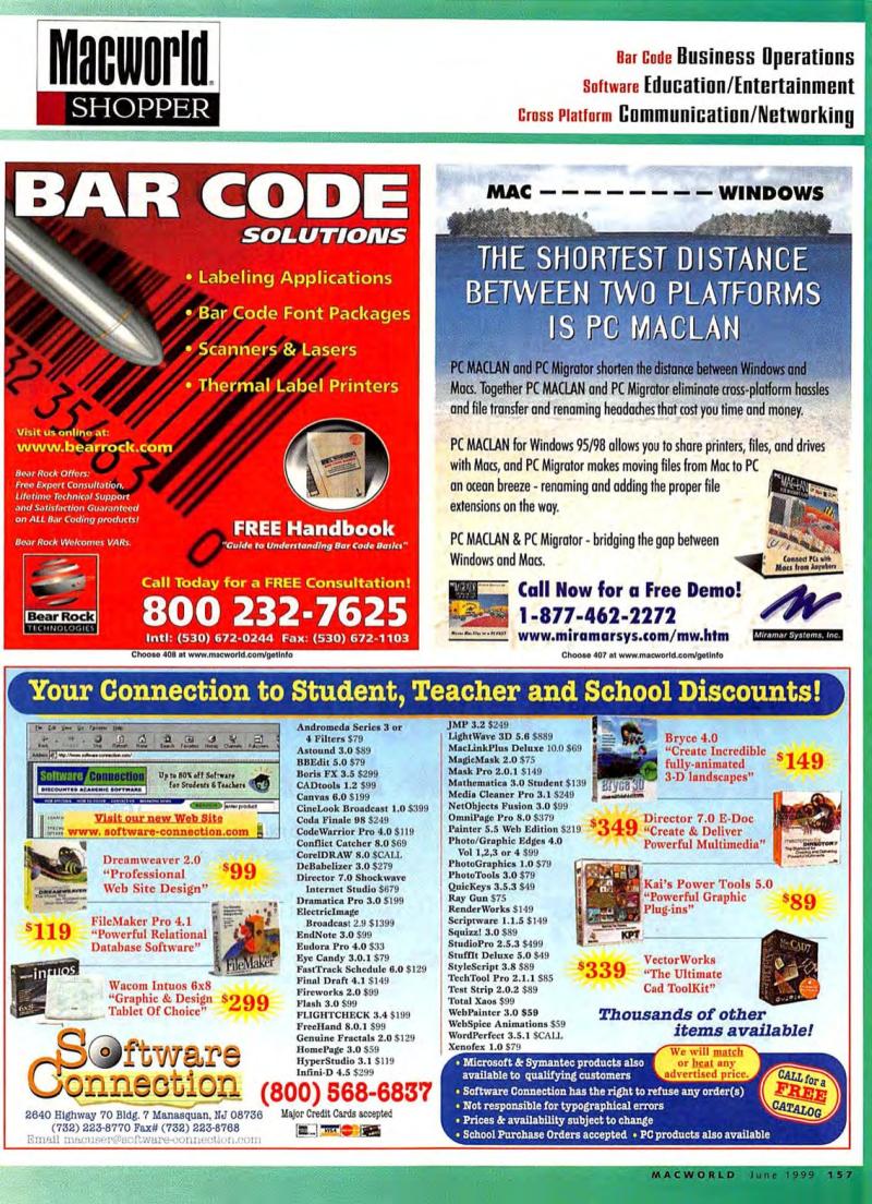 MacWorld9906June1999 — page 165