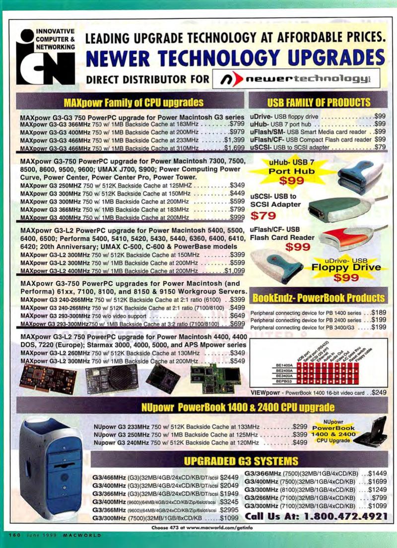 MacWorld9906June1999 — page 168