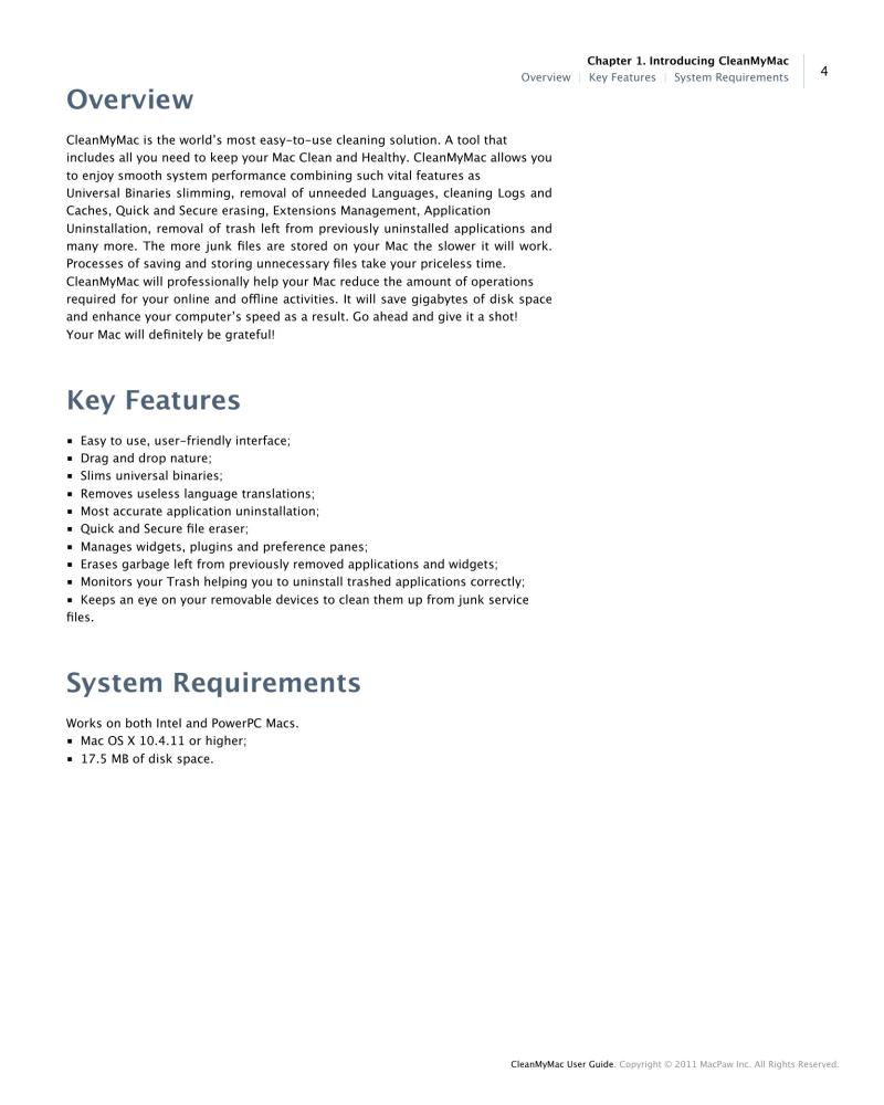 CleanMyMacUserGuide — page 4