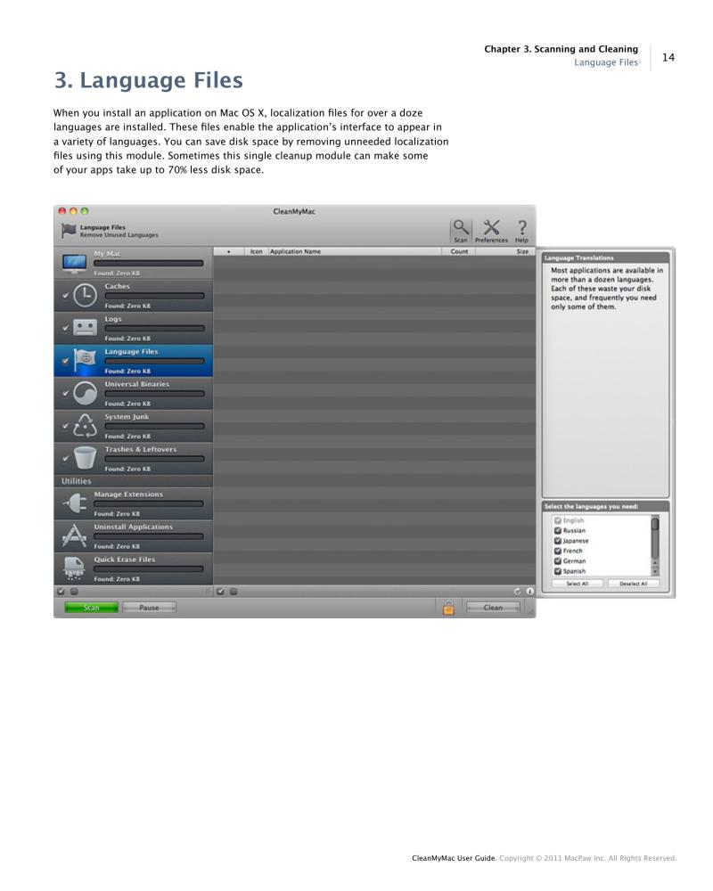 CleanMyMacUserGuide — page 14