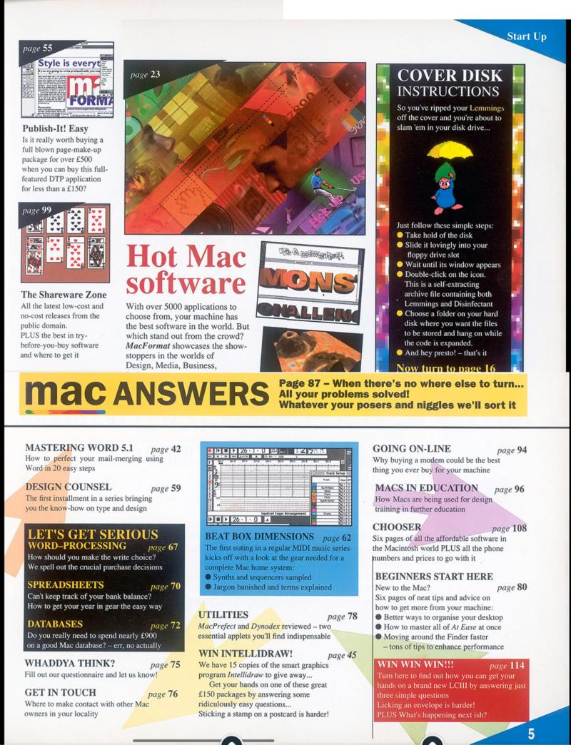 MacFormat 01 Apr. 93 1614x1200 Screengrab Patchwork — page 5